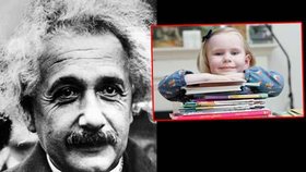 Malá Heidi má nakročeno na pořádnou vědeckou kariéru, její IQ je jen o jeden bod nižší, než měl Albert Einstein