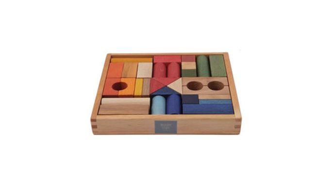 Barevné dřevěné kostky v krabici, 30 kusů, Wooden Story 930 Kč. Prodává NILA.cz Barevné dřevěné kostky v krabici, 30 kusů, Wooden Story 930 Kč. Prodává NILA.cz