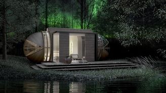 Ekoturistika v podání mini sci-fi hotelu, který kdekoli rychle postavíte i odstraníte