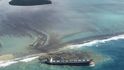 Ekologická katastrofa na Mauriciu. Minimálně tisíc tun ropy už notně poničilo ráj na zemi. Z japonského tankeru zde unikla ropa na ostrovní pláže.