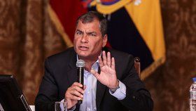 Prezident Ekvádoru Rafael Correa
