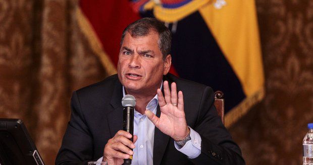 Prezident Ekvádoru Rafael Correa