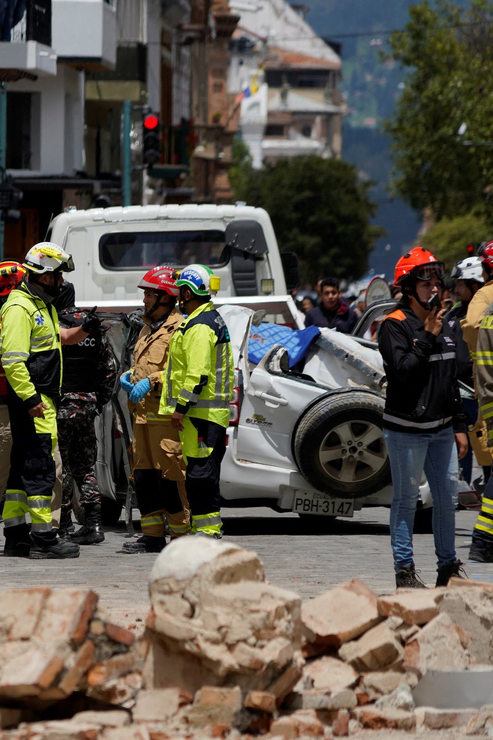 Ekvádor zasáhlo zemětřesení o síle 6,7 stupňů (18.3.2023)