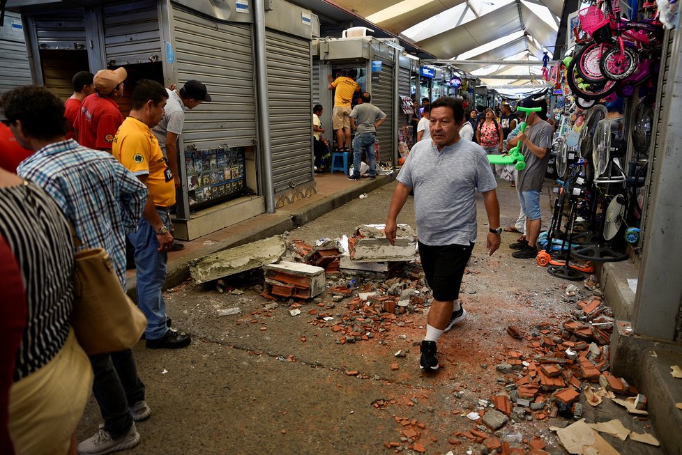 Ekvádor zasáhlo silné zemětřesení (březen 2023)