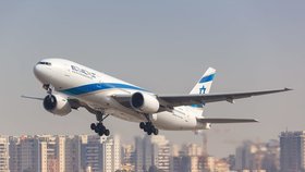 Letadlo izraelských aerolinek El Al