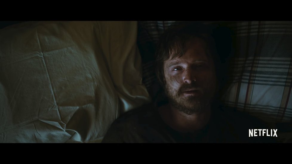 Záběry z traileru filmu El Camino: A Breaking Bad Movie.