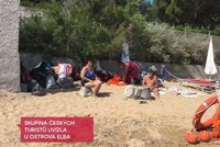 Čeští turisté uvízli na ostrově Elba: Porucha na výletní lodi je tam drží už týden