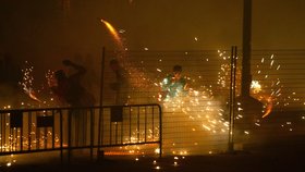 Zfušovaný ohňostroj ve Španělsku: Dvacet popálených lidí 
