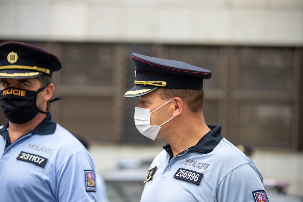 První náměstek policejního prezidenta Martin Vondrášek.