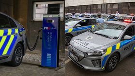 Pražská policie má nová elektroauta.