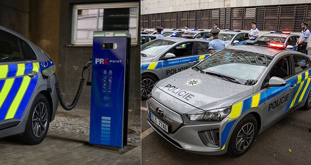 Nové posily v řadách pražské policie: Do ulic vyrazí 20 elektromobilů, piráty silnic ale honit nebudou