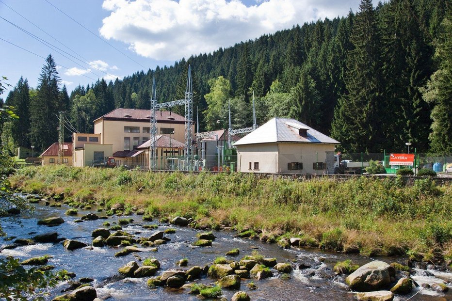 Malá vodní elektrárna Vydra