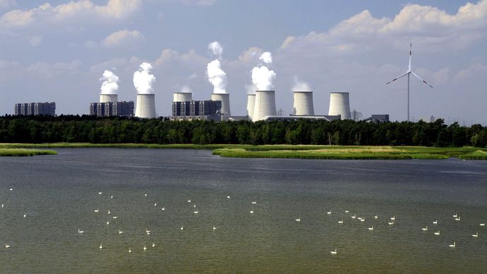 Elektrárna Jänschwalde v Německu - ilustrační snímek