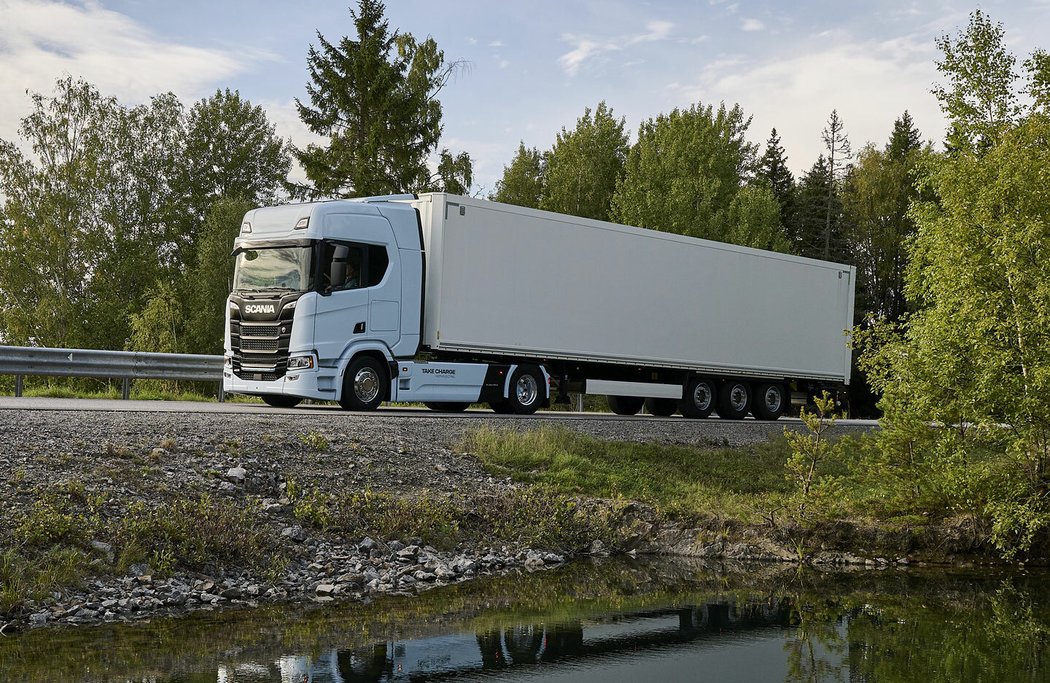 Elektrický nákladní automobil Scania