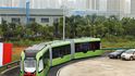 Samořídicí elektrobus: Výhledově by měl v Číně nahradit metro