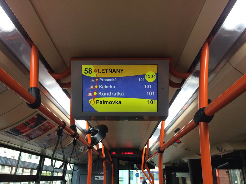 Takto to vypadá v novém pražském elektrobusu.
