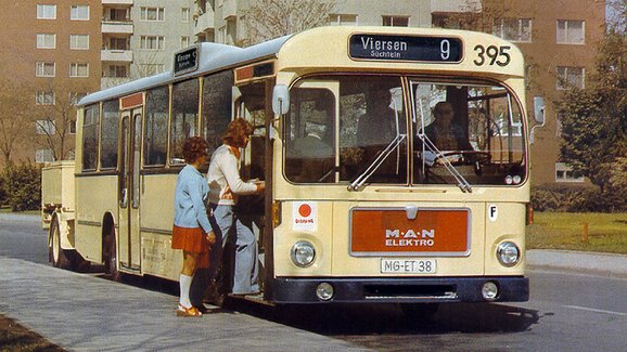 U autobusů značky MAN začínali s elektřinou už před padesáti lety