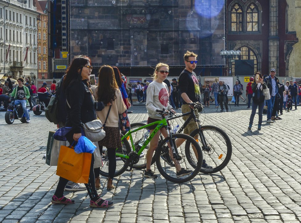 Soud dal za pravdu Praze 1 - cyklisté do zahájení letní sezony nebudou moci přes den brázdit ulice centra hlavního města. (Ilustrační foto)