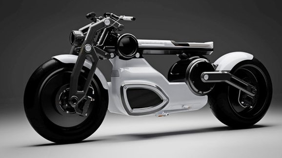 Curtiss odhaluje elektrické extrémy Zeus Bobber a Zeus Cafe