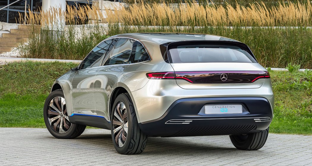 Koncept elektromobilu Mercedesu Generace EQ