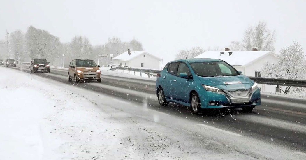 O kolik se sníží dojezd elektromobilů v zimě?