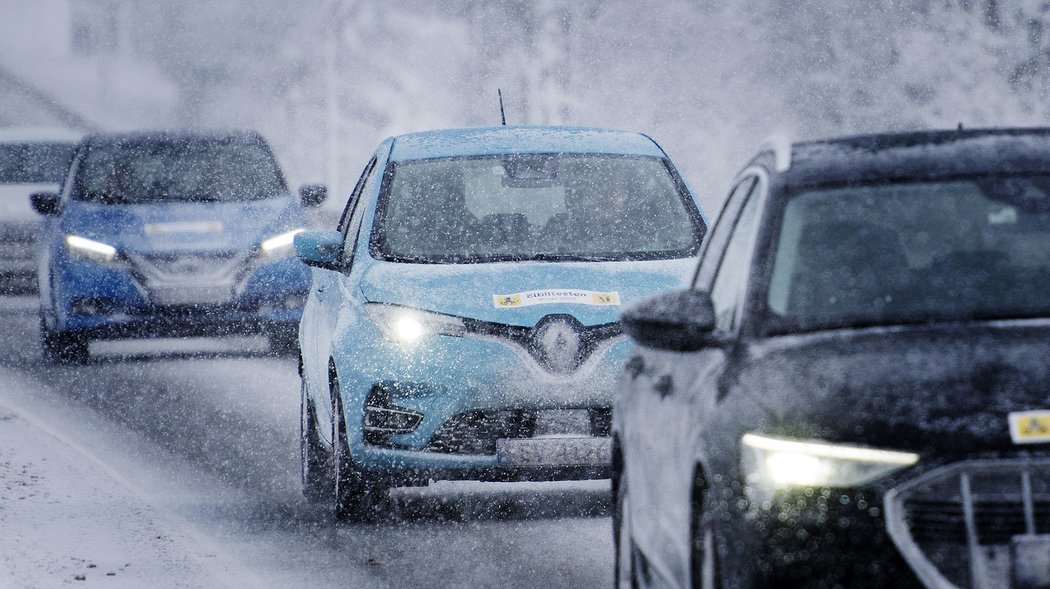 O kolik se sníží dojezd elektromobilů v zimě?