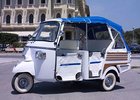 Piaggio Ape Calessino: Klasická tříkolka také  na elektřinu