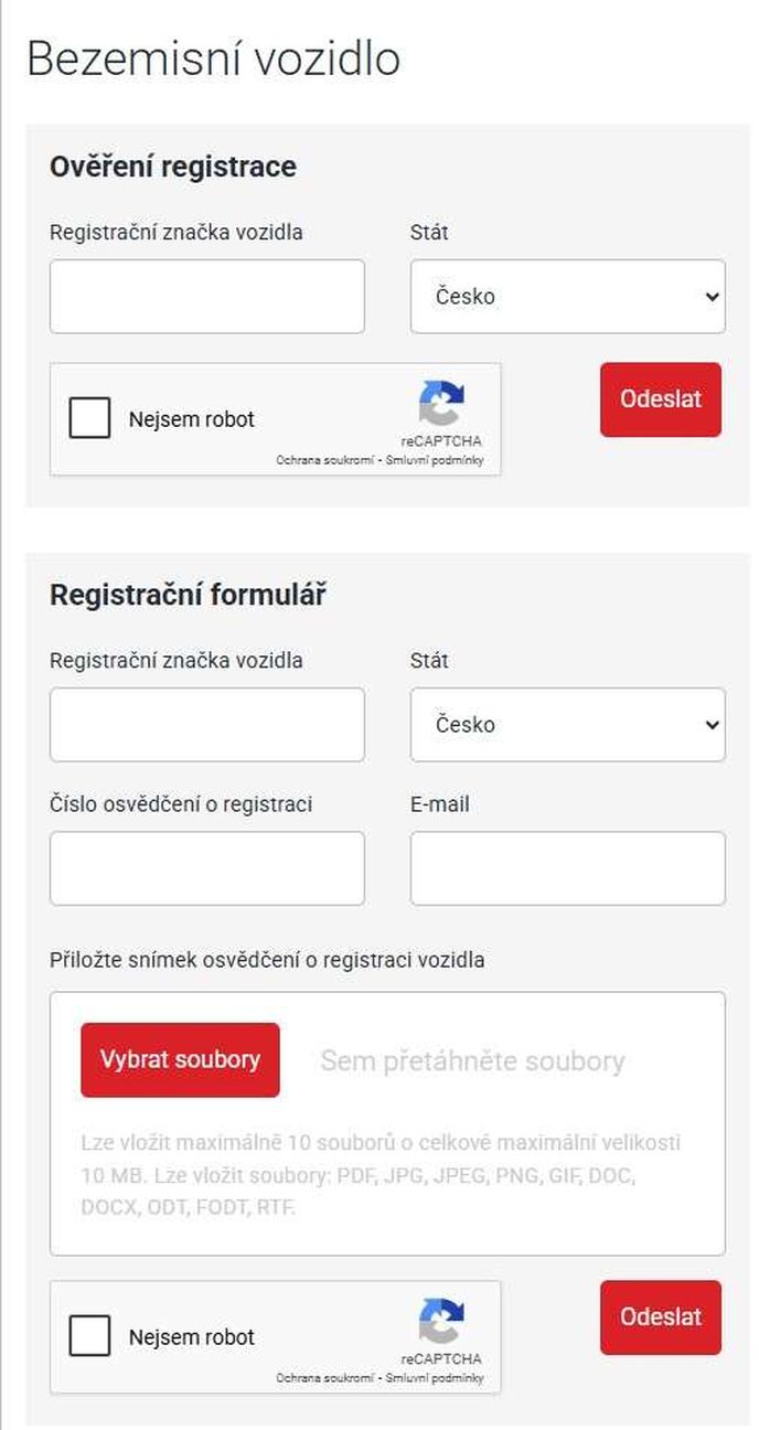 Aby auto mohlo využívat slevu, musí být registrované. Aby auto mohlo využívat slevu, musí být registrované.