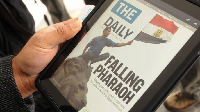 Elektronický deník The Daily určený výhradně pro iPad a iPhone na trhu neuspěl