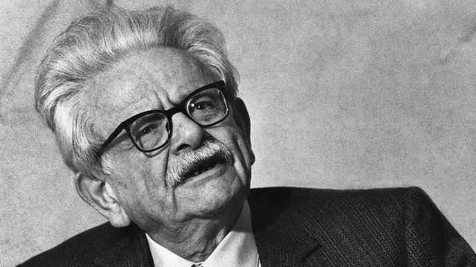 Elias Canetti, nositel Nobelovy ceny za literaturu za rok 1981.