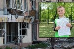 Elijah Kostuševič (6) přišel při obléhání Mariupolu o oba rodiče. Chlapec napsal dopis britskému premiérovi, v němž uvedl, že doufá, že válka brzy skončí.