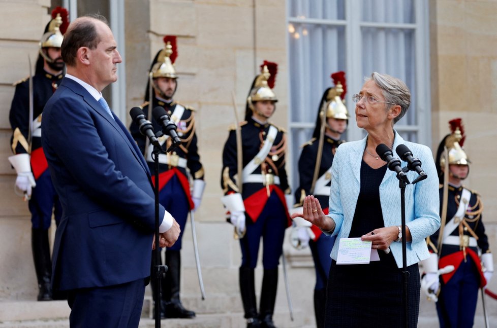 Nová francouzská premérka Élisabeth Borneová (16.5.2022)