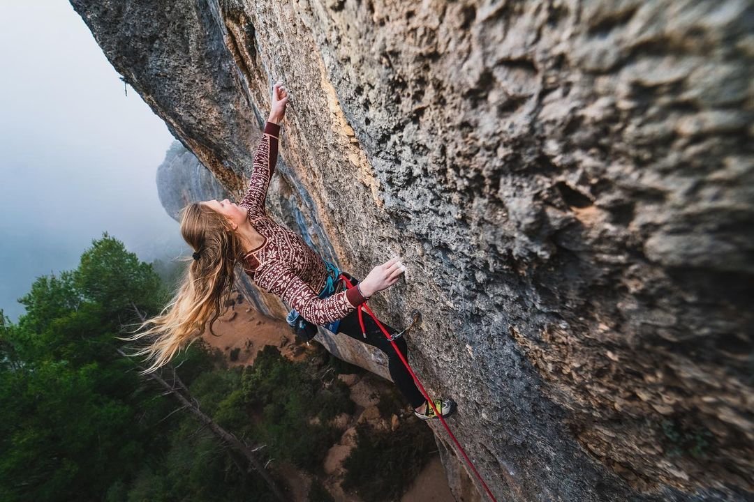 Eliška Adamovská patří k velkým nadějím českého sportovního lezení