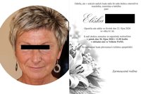 Poslední rozloučení se zavražděnou družinářkou Eliškou: Dojemný vzkaz na parte