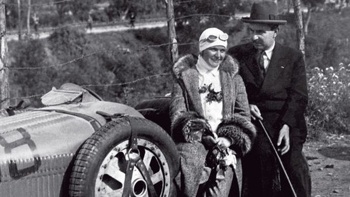 Eliška Junková s manželem Čeňkem Junkem