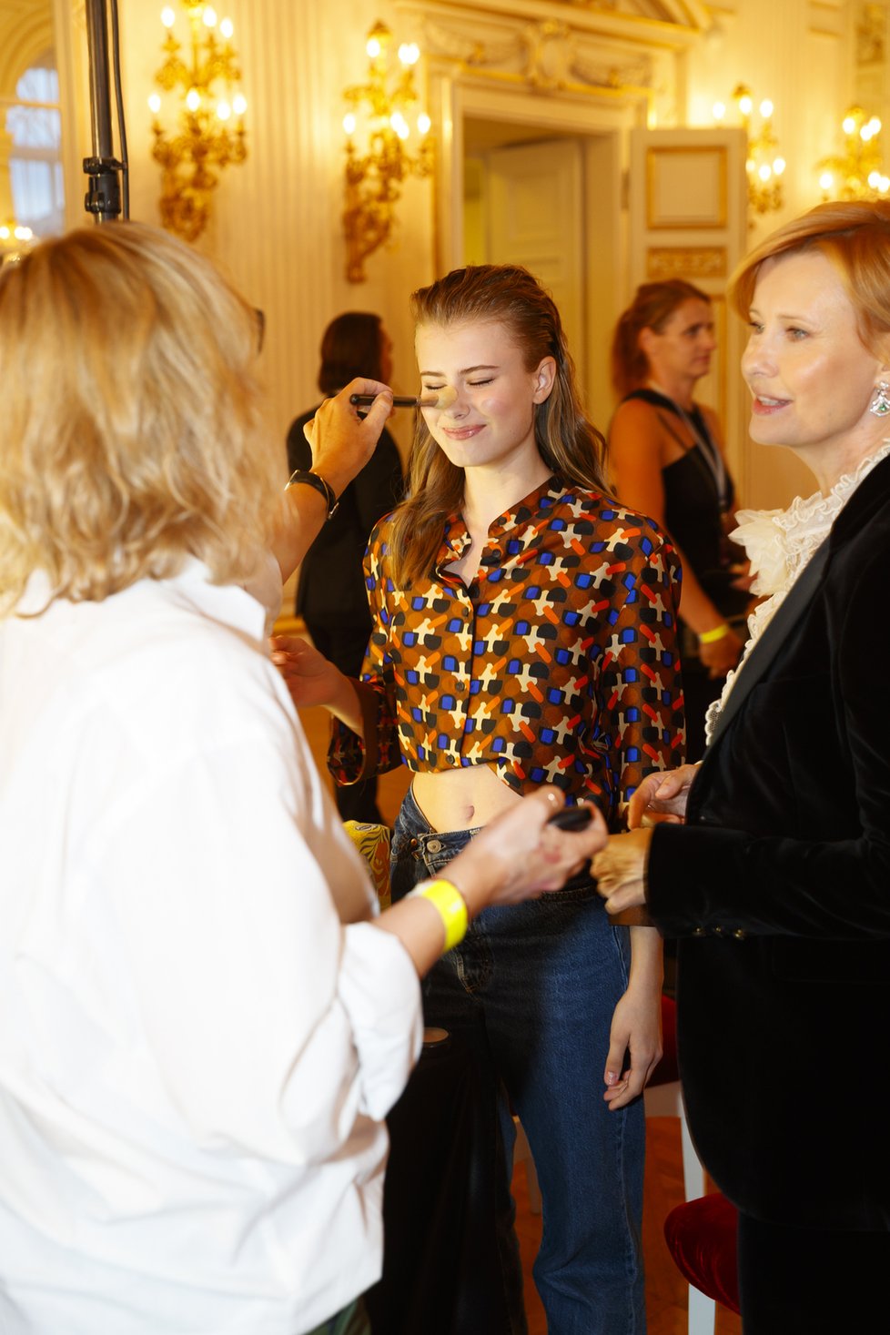 Finále Elite Model Look 2022 na Pražském hradě: Jitka Schneiderová s dcerou