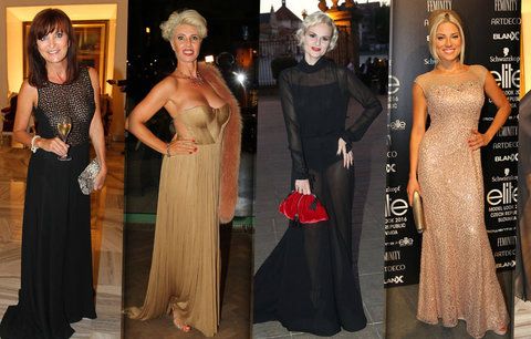 Elite Model Look 2016: Beata Rajská předvedla prsa a Pazderková kalhotky v průhledných šatech