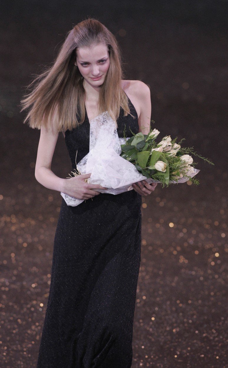 Denisa Dvořáková na finále Elite Model Look v roce 2006