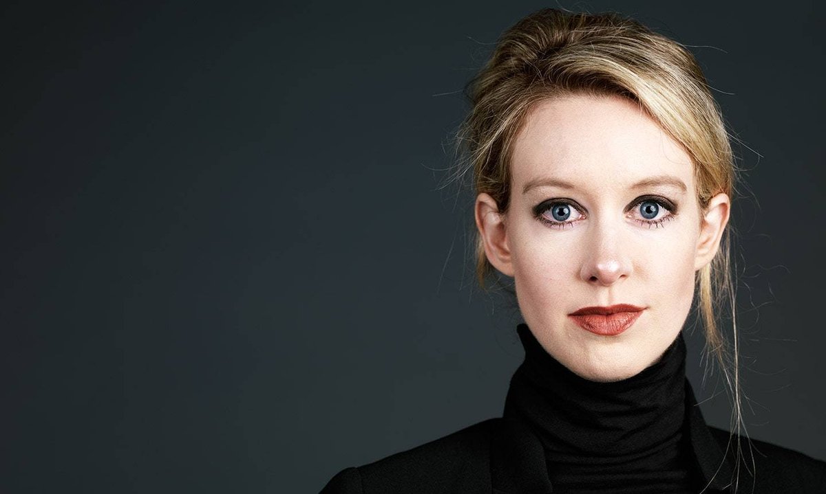 Elizabeth Holmes.