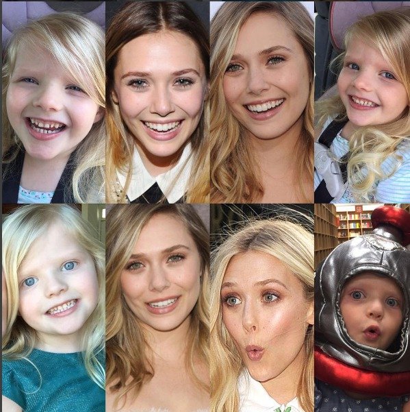 Jako Elizabeth Olsen.