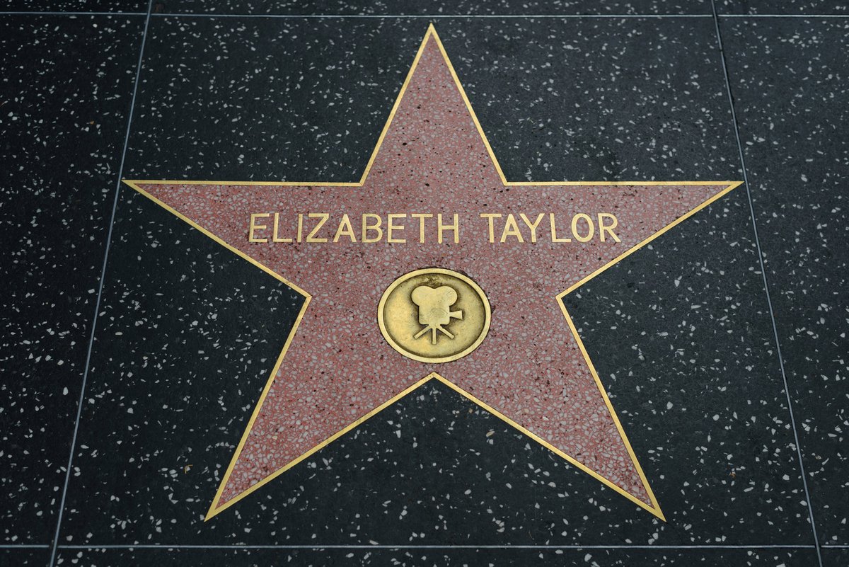 Kdo jiný by měl mít svou hvězdu na chodníku slávy než jedinečná Liz