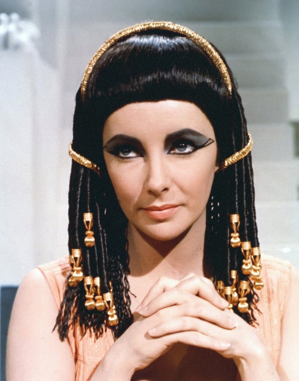 Elizabeth Taylor ve filmu Kleopatra v roce 1963.