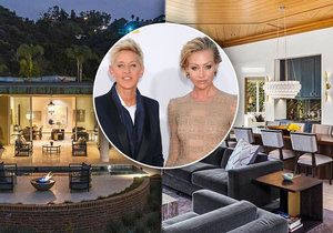 Ellen DeGeneresová a Portia de Rossi prodávají vilku