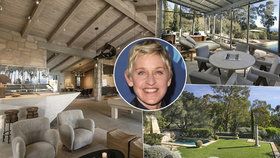 Moderátorka Ellen DeGeneres prodala svůj dům za 748 milionů korun.