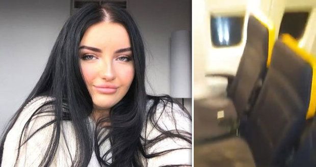 Studentka (18) letěla z Prahy do Londýna: Poté, co se podívala pod sedadlo, zachvátila ji panika!