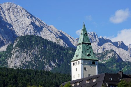 Bavorský zámek Elmau, kde se koná summit států G7 (26.6.2022)