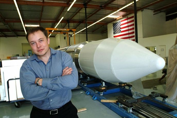 Elon Musk a jeho raketa SpaceX