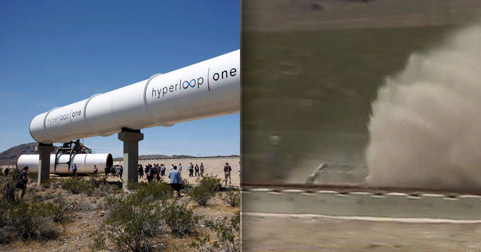 Cestování budoucnosti realitou? Hyperloop zrychlil z nuly na 160 km/hod za 1,1 vteřiny.