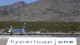 Cestování budoucnosti realitou? Hyperloop zrychlil z nuly na 160 km/hod za 1,1 vteřiny.