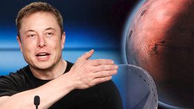 Vizionář Elon Musk vyzval ke kolonizaci Marsu.